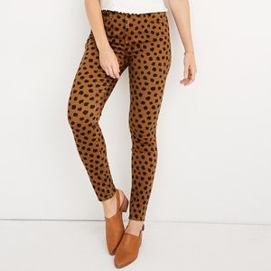 Madewell 10" Mid-Rise Skinny Jeans in Painted Spots